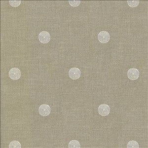 Spot The Dots Limestone by Kasmir Designer Fabric