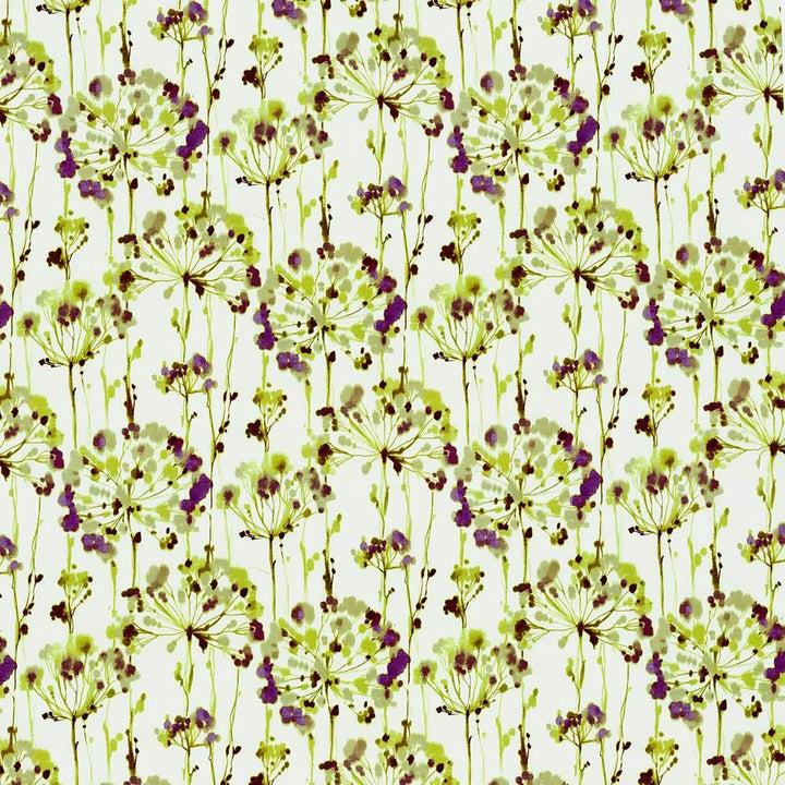 Spring Delight Green  by Kasmir Designer Fabric 5107 100% Cotton
 INDIA 9,000 Wyzenbeek Double Rubs Horizontal: 27 inches and Vertical: 24 4/8 inches 54  - Swanky Fabrics -