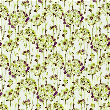 Spring Delight Green by Kasmir Designer Fabric 5107 100% Cotton INDIA 9,000 Wyzenbeek Double Rubs H: 27 inches, V: 24 4/8 inches 54 - 55 - Swanky Fabrics - Kasmir