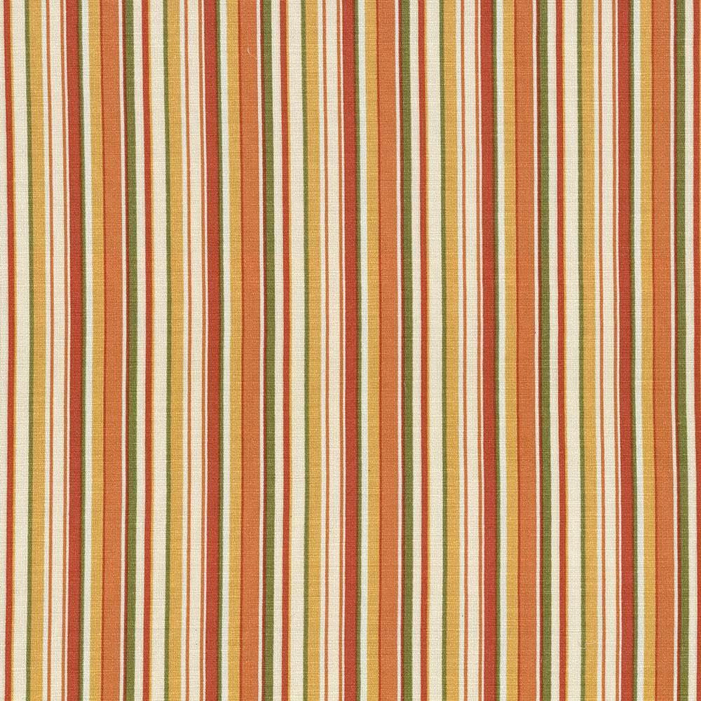 Spring Stripe Apricot by Kasmir Designer Fabric 5070 100% Cotton
 PAKISTAN </p><p>Repeat: Horizontal: 5 inches and Vertical: N/A 54 - 55 - Swanky Fabrics -