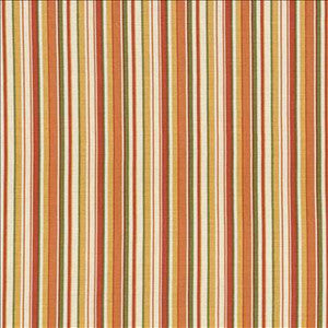 Spring Stripe Apricot by Kasmir Designer Fabric