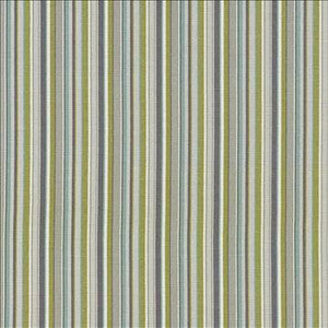 Spring Stripe Pebble Beach by Kasmir Designer Fabric
