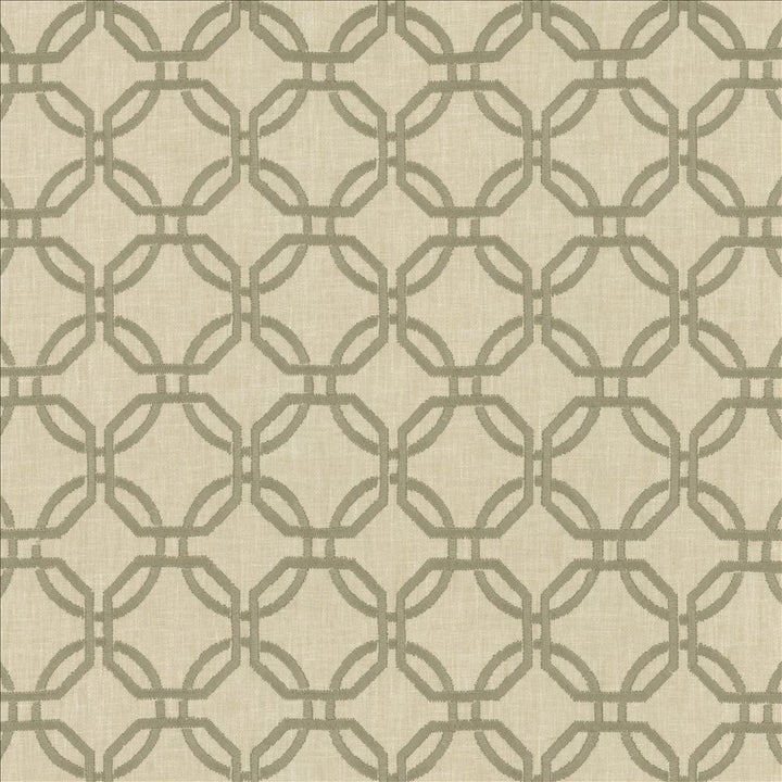 Squircle Silver by Kasmir Designer Fabric 1451 40% Viscose
30% Cotton
30% Polyester
 INDIA </p><p>Repeat: Horizontal: 3 2/8 inches and Vertical: 3 1/8 inches 54 - Swanky Fabrics -