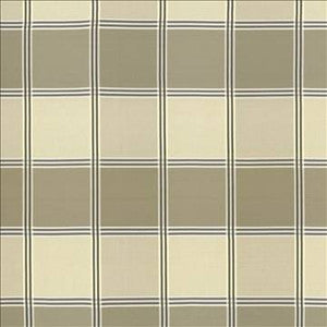 St Martin Plaid Coffee by Kasmir Designer Fabric