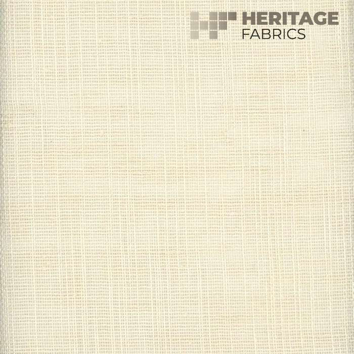 Stewart Vanilla by Heritage Designer Fabric - 100% Polyester India Horizontal: N/A and Vertical: N/A 54" - Swanky Fabrics -