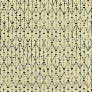 Stitch Lapis by Kasmir Designer Fabric