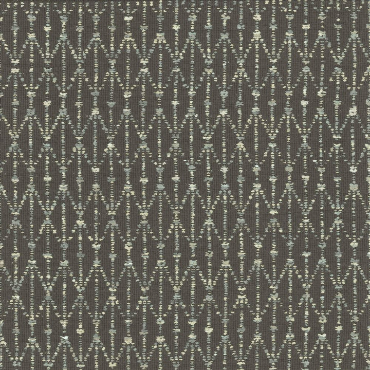 Stitch Thunder by Kasmir Designer Fabric 5153 63% Cotton 37% Polyester INDIA 51,000 Wyzenbeek Double Rubs Horizontal: 1 4/8 inches and Vertical: 3 4/8 inches 54 - Swanky Fabrics -