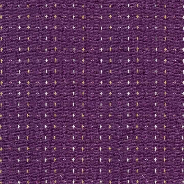 Stitchery Grape by Kasmir Designer Fabric See sample 100% Cotton
 INDIA Not Tested </p><p>Repeat: Horizontal: N/A and Vertical: N/A 54 - Swanky Fabrics -