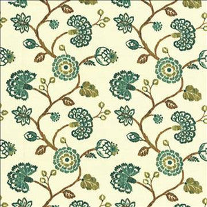 Stoneleigh Peacock by Kasmir Designer Fabric