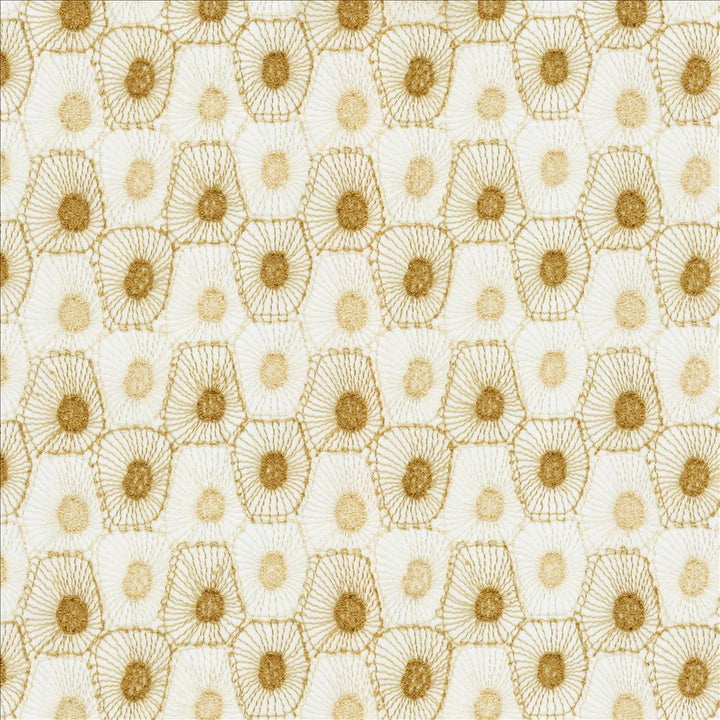 Stratagems Beige by Kasmir Designer Fabric See sample 100% Polyester
 TURKEY Not Tested </p><p>Repeat: Horizontal: 5 6/8 inches and Vertical: 4 inches 58 - Swanky Fabrics -