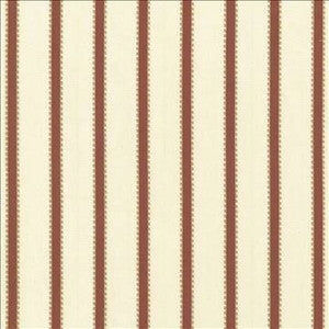 Stripe Delight Cinnabar by Kasmir Designer Fabric
