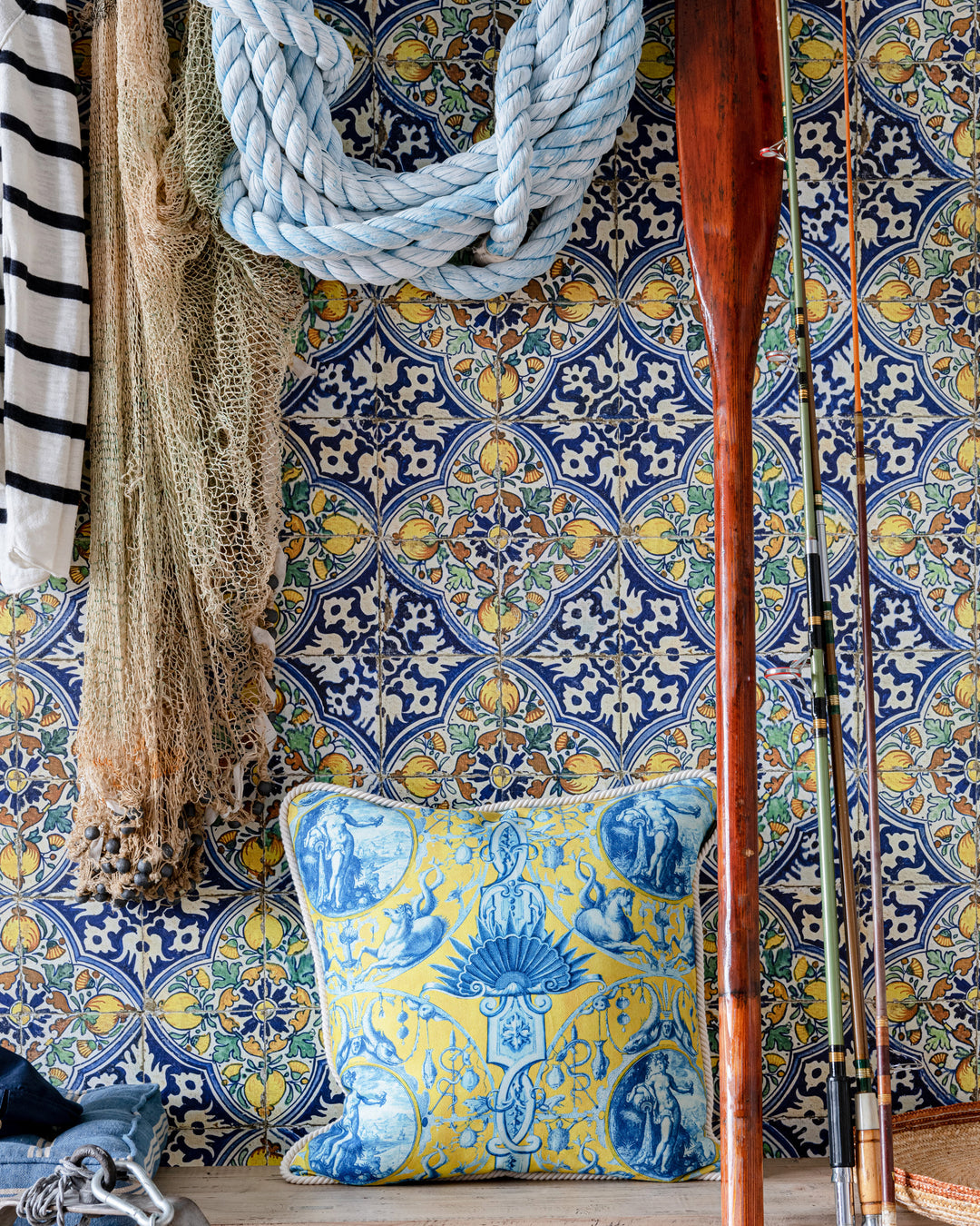 Sardegna Tiles wallpaper by Mind the Gap (WP20574), view 2