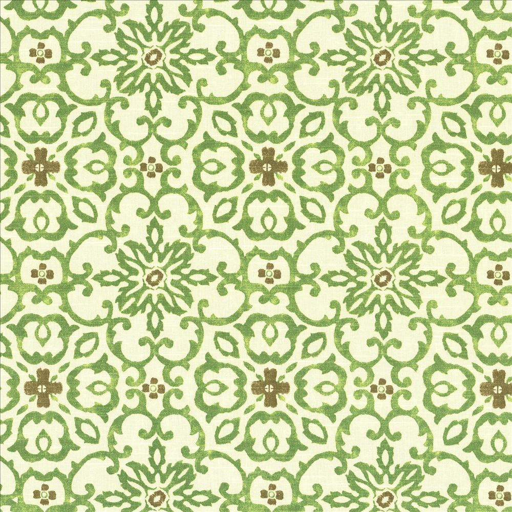 Summerlyn Granny Smith by Kasmir Designer Fabric 5082 100% Cotton
 USA </p><p>Repeat: Horizontal: 9 inches and Vertical: 9 inches 54 - Swanky Fabrics -