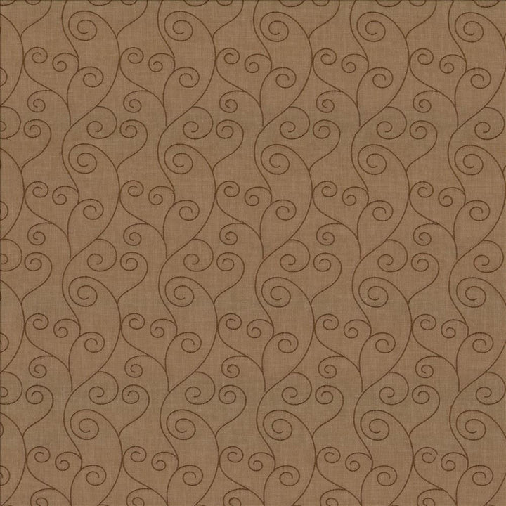 Swoop Cappuccino by Kasmir Designer Fabric 1443 80% Polyester
20% Viscose
Embroidery
100% Polyester
 INDIA </p><p>Repeat: Horizontal: 6 4/8 inches and Vertical: 9 4/8 inches 55 - Swanky Fabrics -