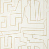 HELENA Red T4102 by Thibaut Designer Wallpaper