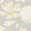 LAVENDER Yellow T109 by Thibaut Designer Wallpaper