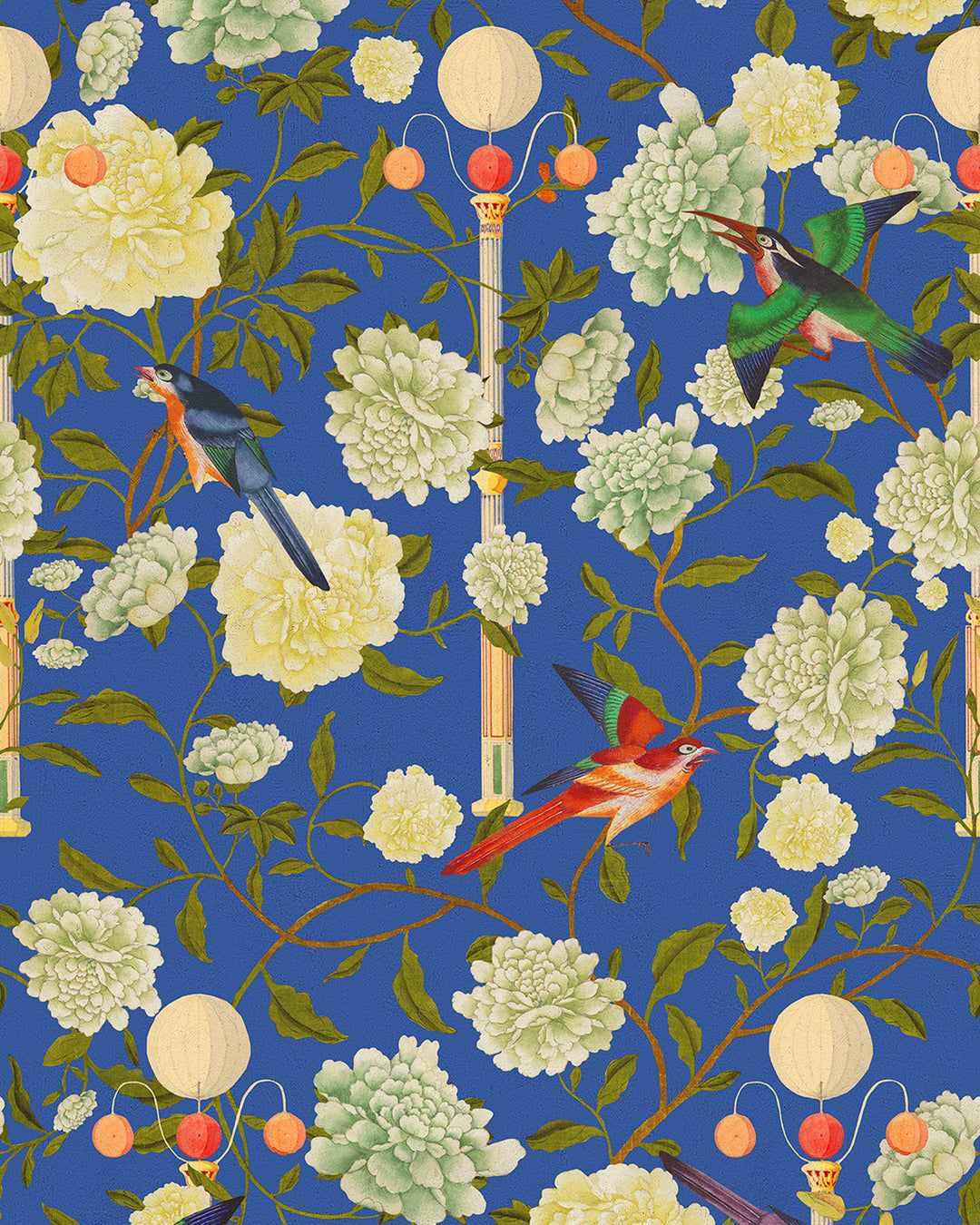 The Garden Of Immortality Lapis Blue wallpaper by Mind the Gap (WP20589), swatch