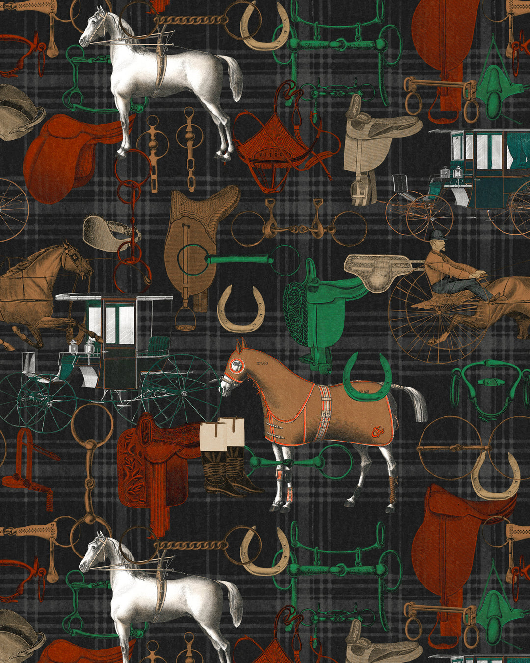 The Jockey Faded wallpaper by Mind the Gap (WP20643), swatch