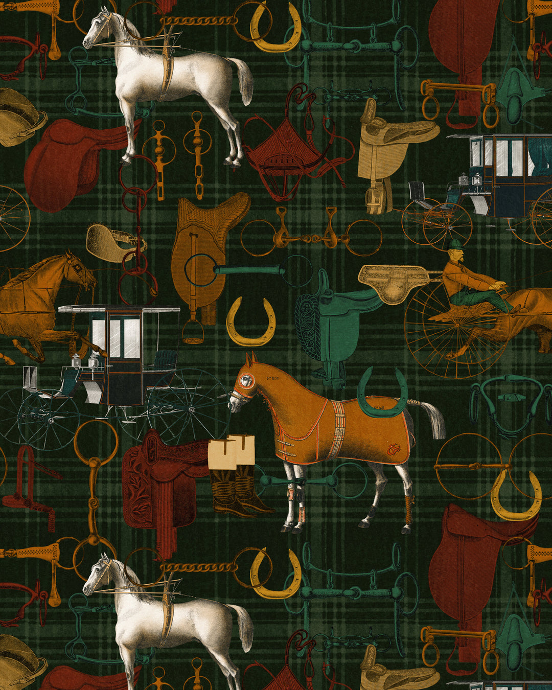 The Jockey Multicoloured wallpaper by Mind the Gap (WP20642), swatch