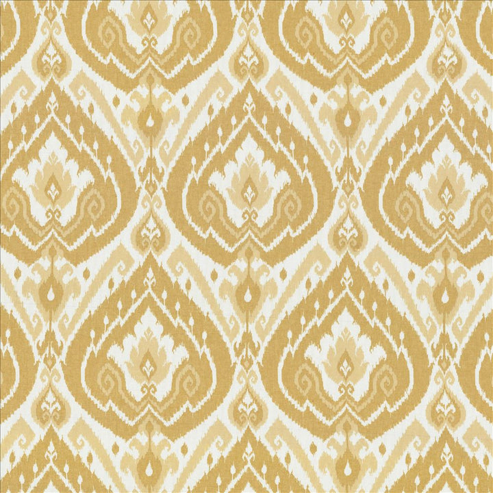 Tabriz Camel by Kasmir Designer Fabric 5077 80% Polyester
20% Linen
 SPAIN </p><p>Repeat: Horizontal: 13 6/8 inches and Vertical: 24 6/8 inches 53 - 58 - Swanky Fabrics -