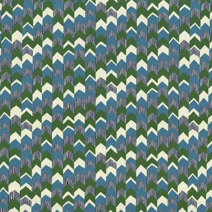 Tacombi Teal by Kasmir Designer Fabric 5073 100% Cotton
 USA </p><p>Repeat: Horizontal: 27 inches and Vertical: 12 6/8 inches 54 - Swanky Fabrics -