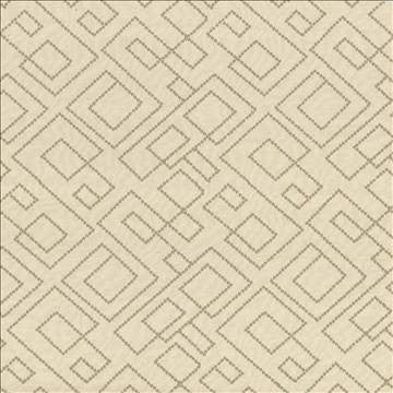Tallmadge Fret Parchment by Kasmir Designer Fabric 1433 100% Cotton Embroidery Contents 100% Cotton INDIA Not Tested H: 17 inches, V: 15 6/8 inches 52 - Swanky Fabrics - Kasmir