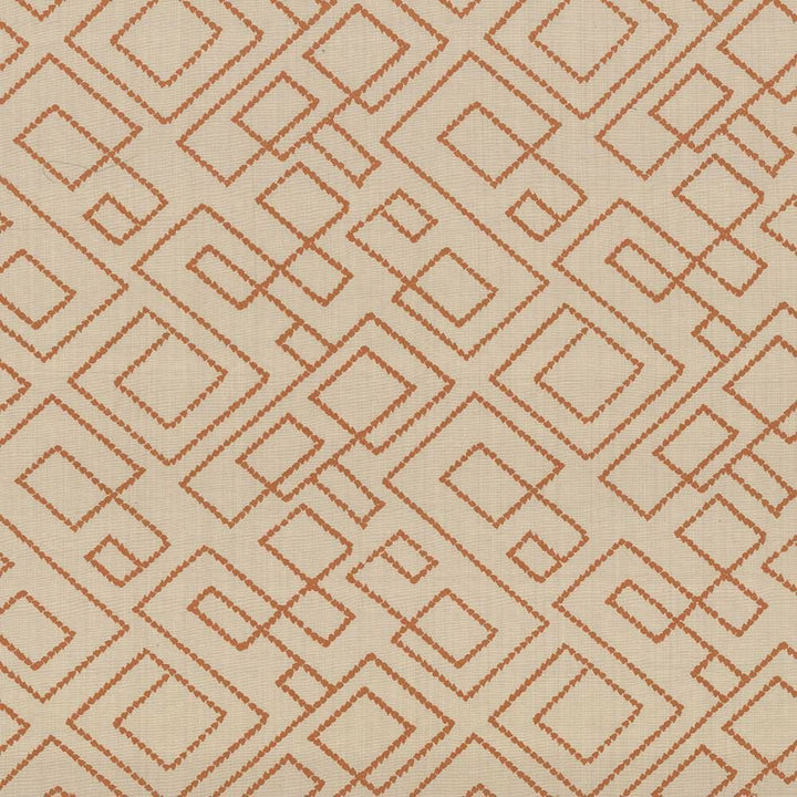 Tallmadge Fret Pumpkin by Kasmir Designer Fabric 1434 100% Cotton
Embroidery
100% Cotton
 INDIA </p><p>Repeat: Horizontal: 17 inches and Vertical: 15 6/8 inches 52 - Swanky Fabrics -