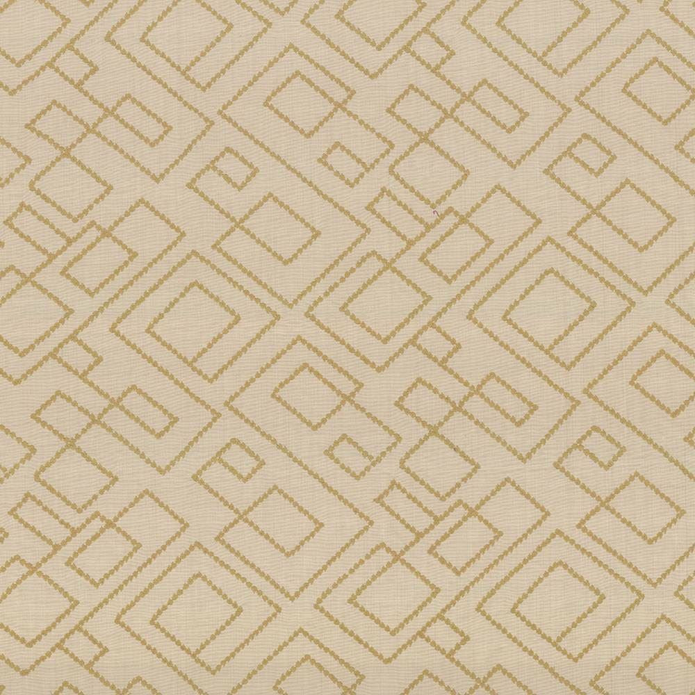 Tallmadge Fret Wheat by Kasmir Designer Fabric 1434 100% Cotton
Embroidery
100% Cotton
 INDIA Not Tested </p><p>Repeat: Horizontal: 17 inches and Vertical: 15 6/8 inches 52 - Swanky Fabrics -