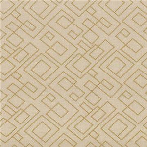 Tallmadge Fret Wheat by Kasmir Designer Fabric