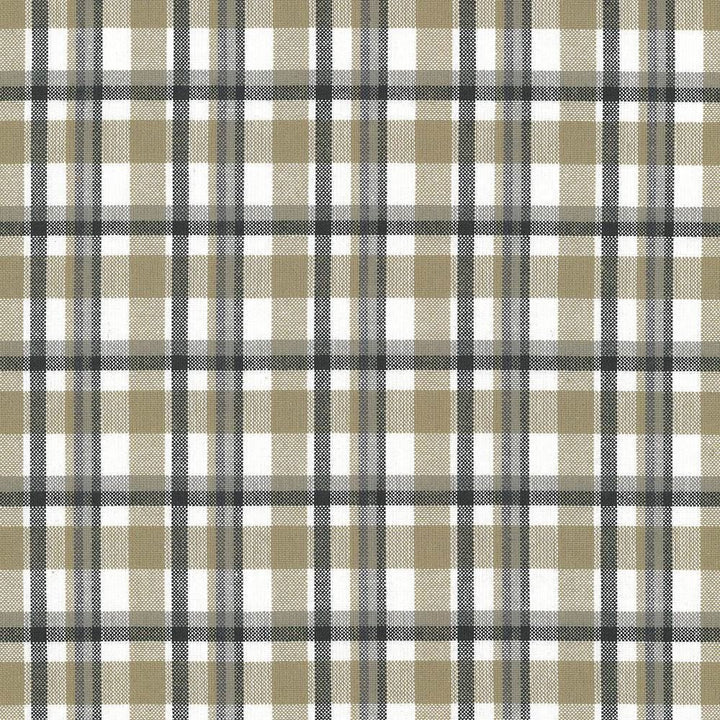 Tamron Plaid Sandstone by Kasmir Designer Fabric 5067 100% Cotton
 INDIA </p><p>Repeat: Horizontal: 2 inches and Vertical: 2 inches 54 - Swanky Fabrics -