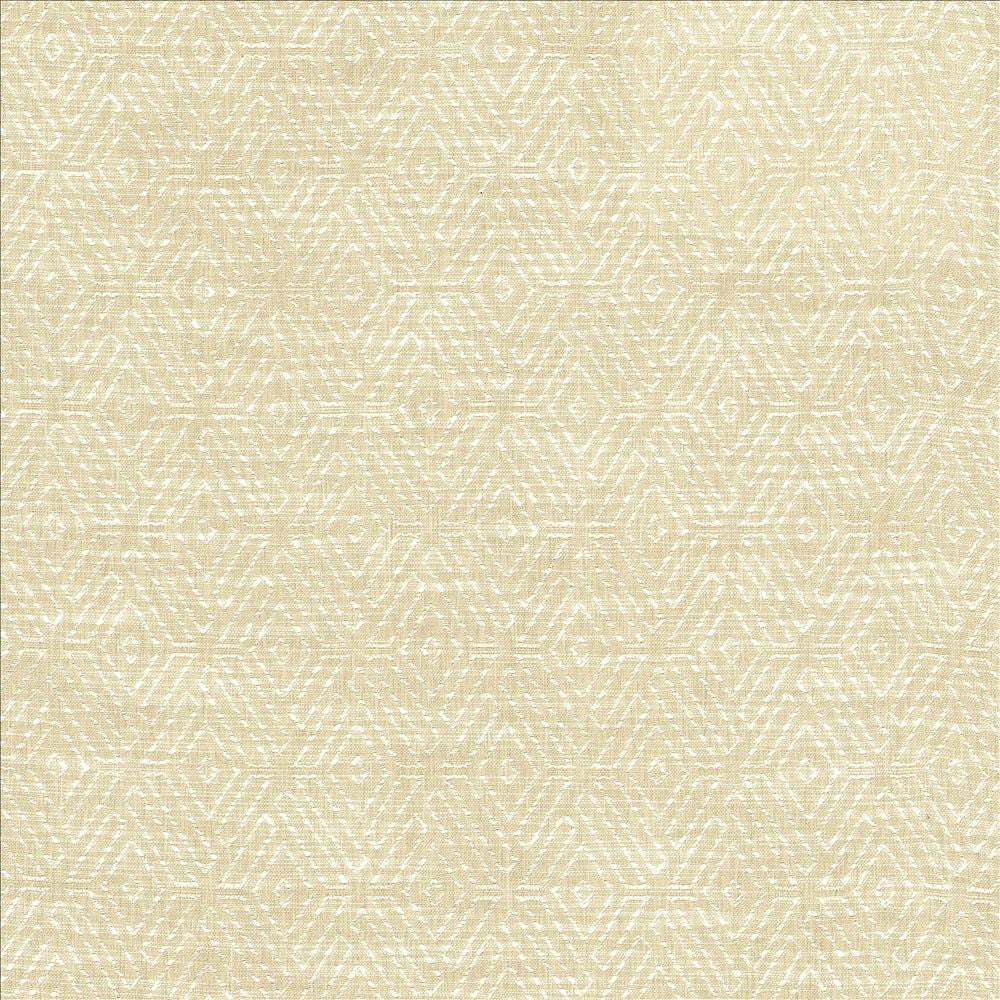 Tangent Cream  by Kasmir Designer Fabric 5122 51% Rayon
49% Polyester
 USA 30,000 Wyzenbeek Double Rubs Horizontal: 2 4/8 inches and Vertical: 4 inches 54  - Swanky Fabrics -