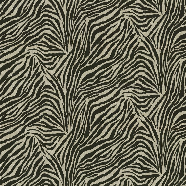 Tarzan Black  by Kasmir Designer Fabric 5112 100% Linen
 USA 9,000 Wyzenbeek Double Rubs Horizontal: 54 inches and Vertical: 23 4/8 inches 54  - Swanky Fabrics -
