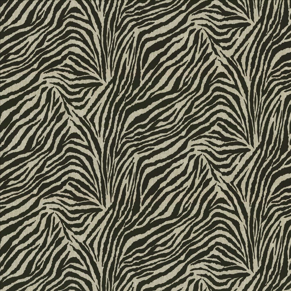 Tarzan Black by Kasmir Designer Fabric 5112 100% Linen
 USA 9,000 Wyzenbeek Double Rubs </p><p>Repeat: Horizontal: 54 inches and Vertical: 23 4/8 inches 54 - Swanky Fabrics -