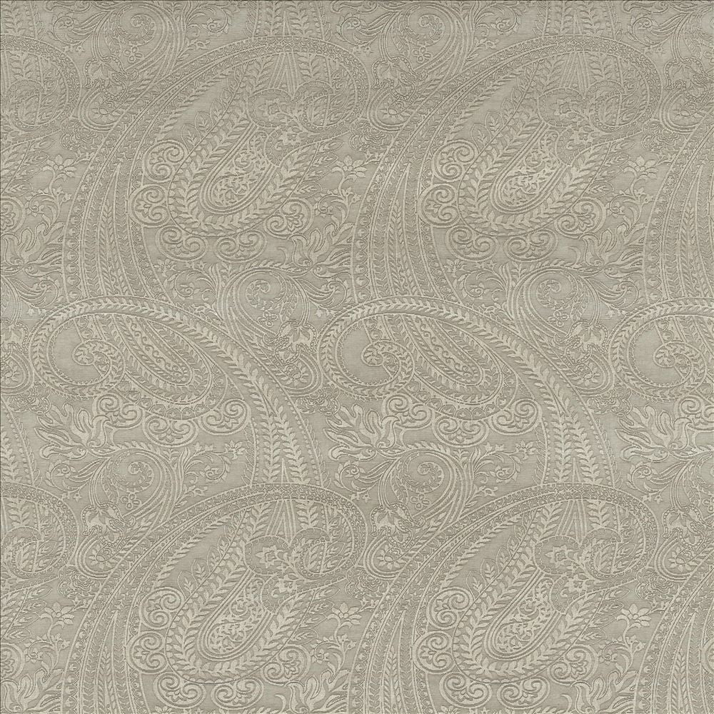 Tender Mist Grey by Kasmir Designer Fabric 1449 63% Cotton
37% Polyester
 INDIA 23,000 Martindale Cycles </p><p>Repeat: Horizontal: 13 5/8 inches and Vertical: 22 4/8 inches 53 - Swanky Fabrics -
