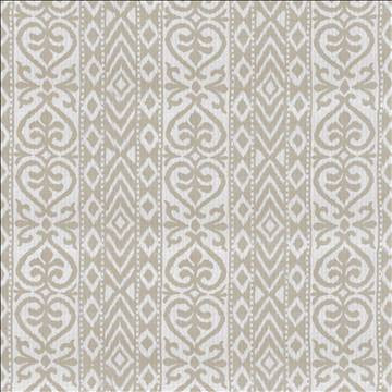 Termiz Stripe Silver by Kasmir Designer Fabric 5077 70% Rayon 30% Polyester CHINA Not Tested H: 20 inches, V: 20 inches 58 - 59 - Swanky Fabrics - Kasmir