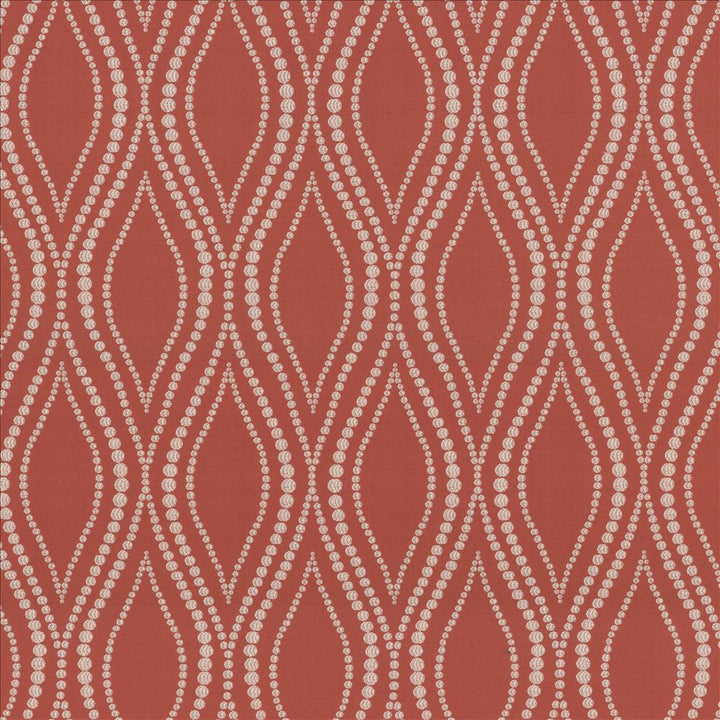 Tete-A-Tete Watermelon by Kasmir Designer Fabric 5087 79% Polyester
21% Rayon
 CHINA 12,000 Wyzenbeek Double Rubs </p><p>Repeat: Horizontal: 4 4/8 inches and Vertical: 10 4/8 inches 54 - Swanky Fabrics -