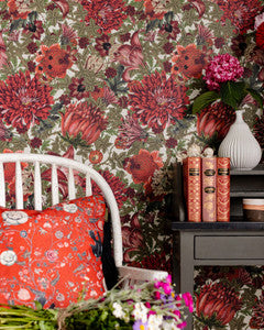 Mind The Gap Wallpaper THE FLOWERING Wallpaper (WP20551)