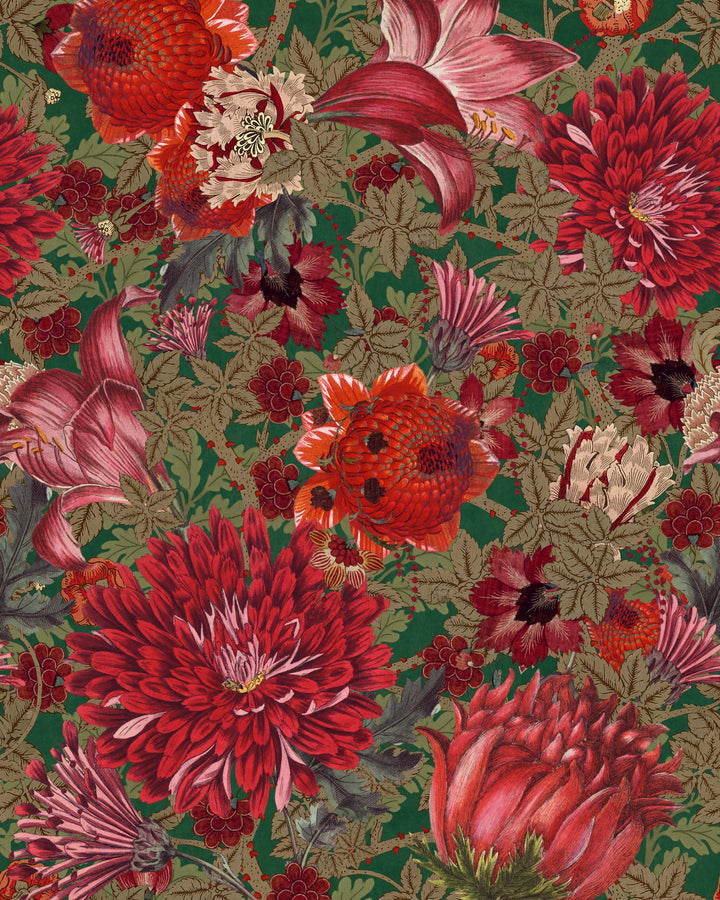 The Flowering Green wallpaper by Mind the Gap (WP20552), swatch