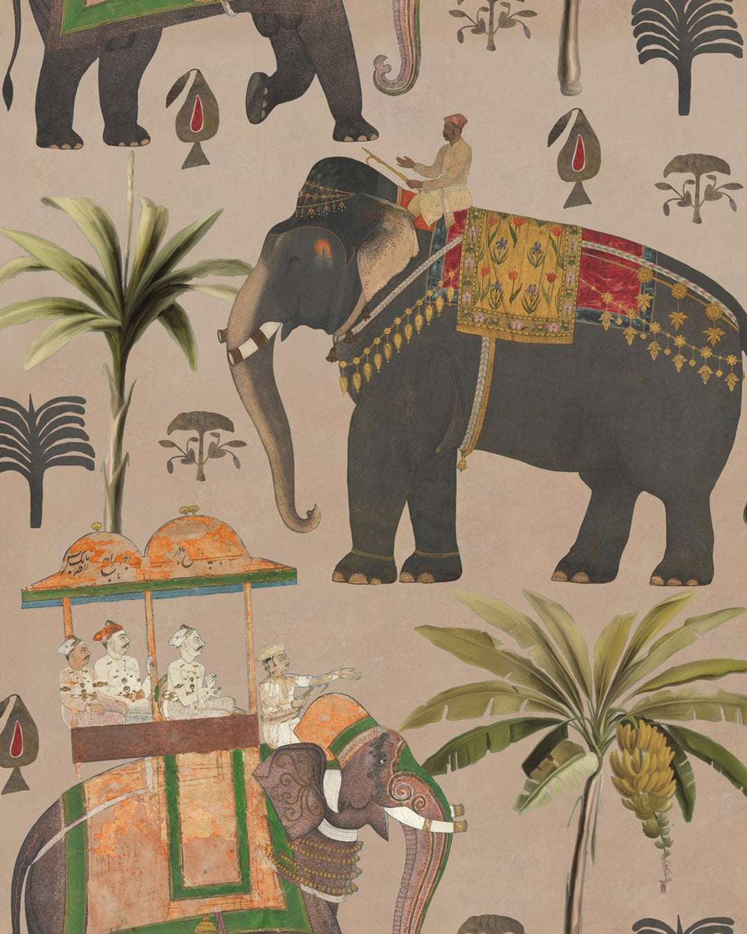 The Procession Taupe wallpaper by Mind the Gap (WP20258), swatch