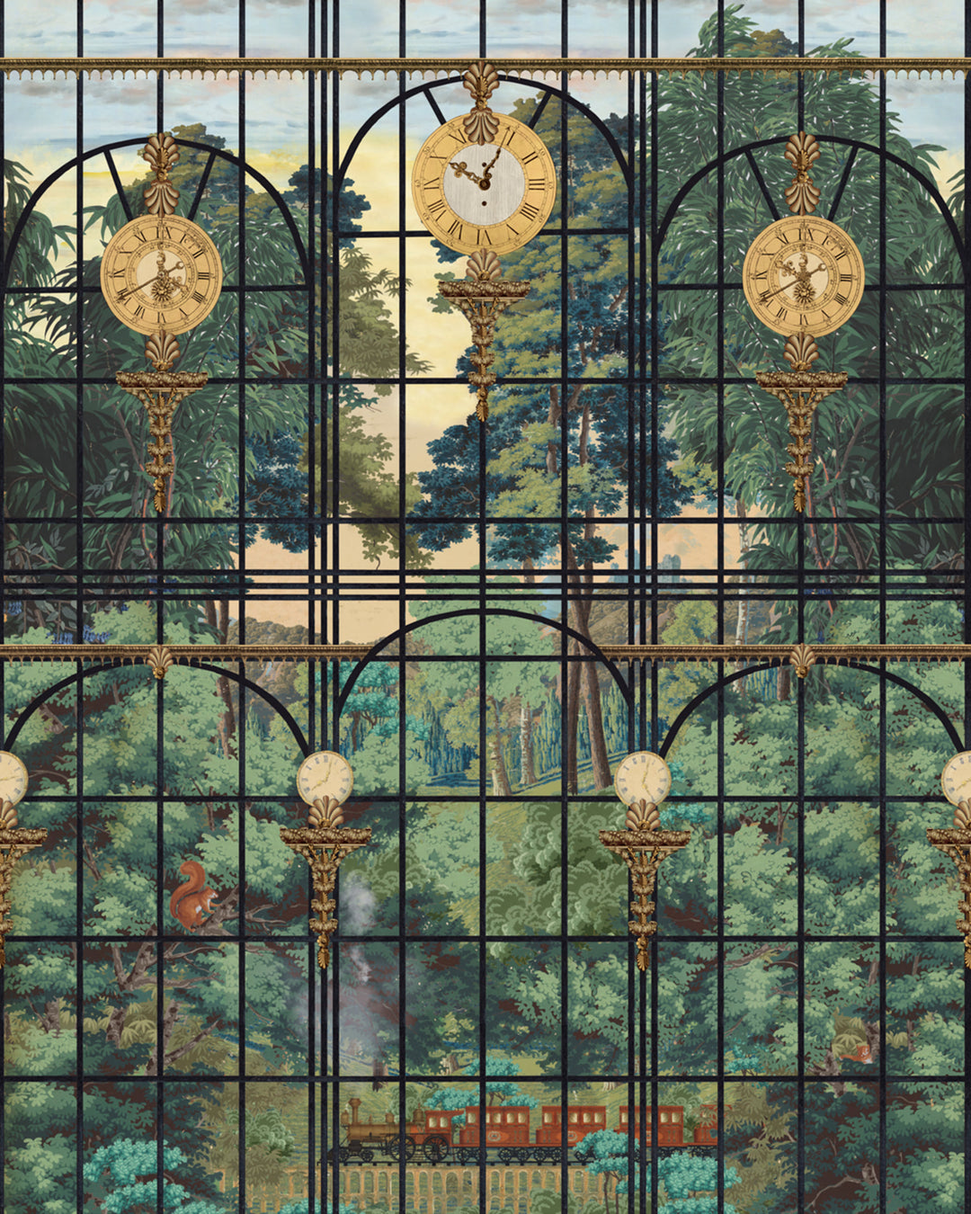 The Station View wallpaper by Mind the Gap (WP20783), swatch