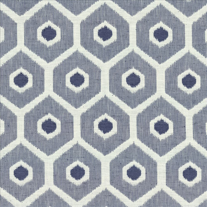 Thenia Midnight  by Kasmir Designer Fabric 1477 58% Cotton 42% Polyester  INDIA  </p><p>Repeat: Horizontal: 7 2/8 inches and Vertical: 12 3/8 inches 55  - Swanky Fabrics -