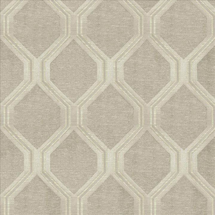 Theorem Silver by Kasmir Designer Fabric 5119 59% Polyester
41% Cotton
 INDIA 32,000 Wyzenbeek Double Rubs </p><p>Repeat: Horizontal: 6 inches and Vertical: 7 4/8 inches 53 - Swanky Fabrics -