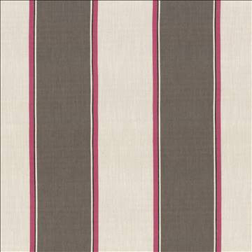 Thoreau Stripe Berry by Kasmir Designer Fabric 1446 42% Viscose 40% Polyester 18% Linen CHINA 30,000 Martindale Cycles H: 14 inches, V: N/A 57 - Swanky Fabrics - Kasmir