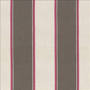Thoreau Stripe Berry by Kasmir Designer Fabric