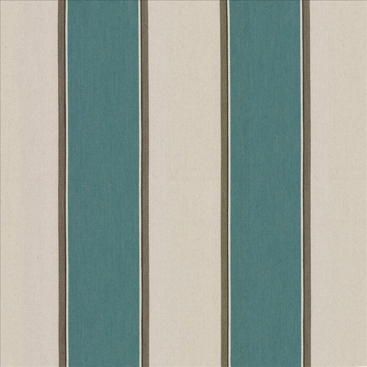 Thoreau Stripe Capri by Kasmir Designer Fabric 1446 42% Viscose 40% Polyester 18% Linen CHINA 30,000 Martindale Cycles Horizontal: 14 inches and Vertical: 0 Inches 57 - Swanky Fabrics -
