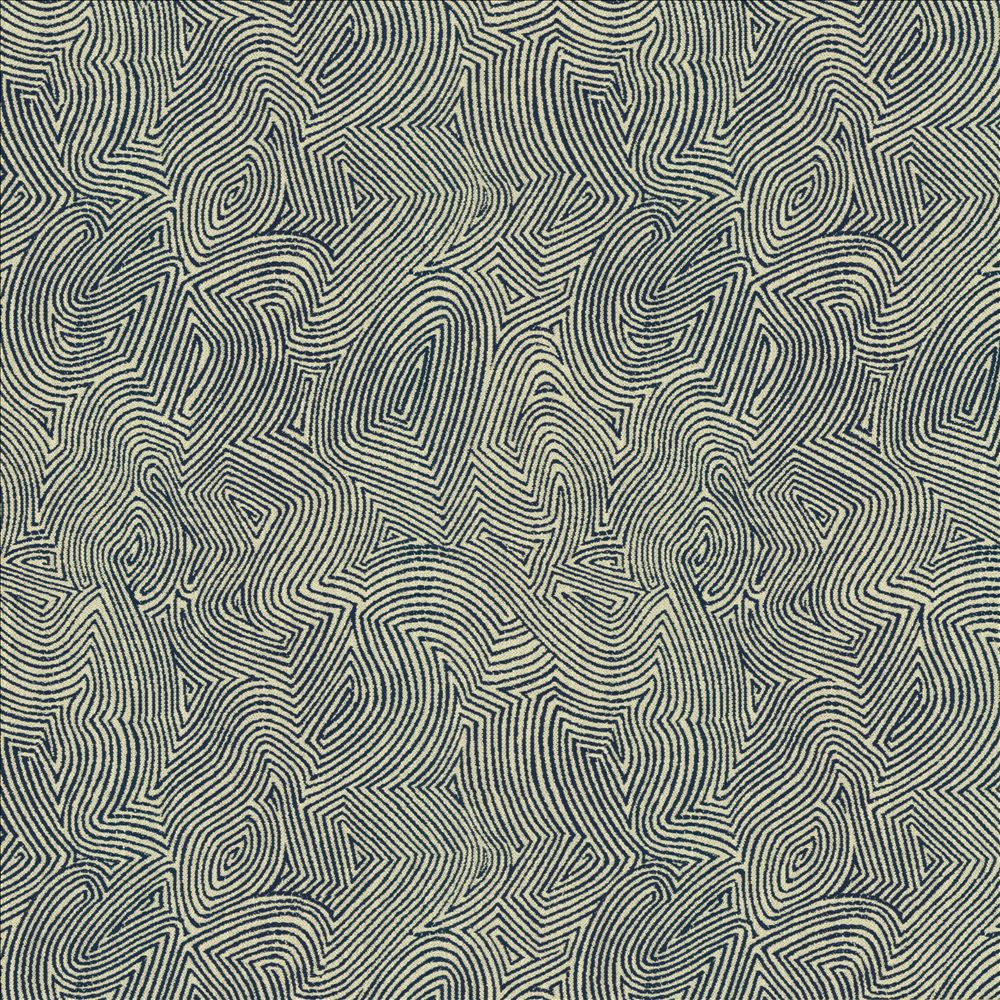 Thumbprint Denim by Kasmir Designer Fabric 5143 51% Polyester
42% Cotton
7% Acrylic
 INDIA 31,000 Martindale Cycles </p><p>Repeat: Horizontal: 13 2/8 inches and Vertical: 15 4/8 inches 54 - Swanky Fabrics -