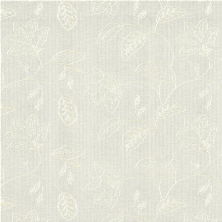 Tia Snow by Kasmir Designer Fabric See sample 100% Linen
 INDIA Not Tested </p><p>Repeat: Horizontal: 26 4/8 inches and Vertical: 15 4/8 inches 54 - Swanky Fabrics -