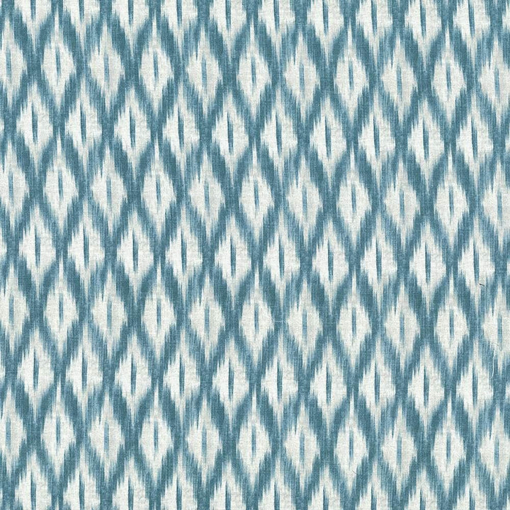 Tiburon Teal by Kasmir Designer Fabric See sample 100% Cotton
 PAKISTAN 15,000 Wyzenbeek Double Rubs </p><p>Repeat: Horizontal: 6 6/8 inches and Vertical: 9 inches 54 - Swanky Fabrics -