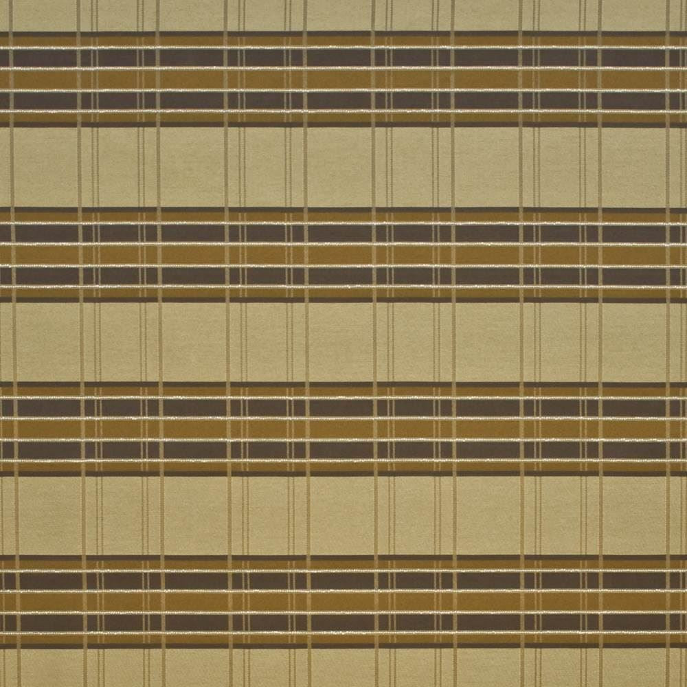 Tillman Plaid Mocha  by Kasmir Designer Fabric 1404 56% Rayon
43% Polyester
1% Nylon
 USA 51,000 Wyzenbeek Double Rubs Horizontal: 6 6/8 inches and Vertical: 8 2/8 inches 54  - Swanky Fabrics -