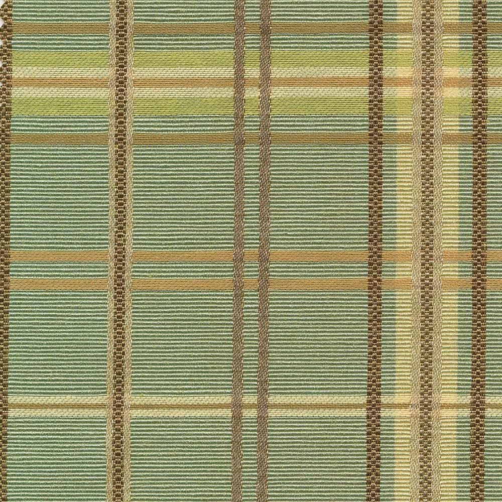 Tobago Plaid Surf by Kasmir Designer Fabric 1421 53% Cotton 47% Polyester TAIWAN 30,000 Wyzenbeek Double Rubs Horizontal: 4 4/8 inches and Vertical: 4 4/8 inches 54 - 55 - Swanky Fabrics -